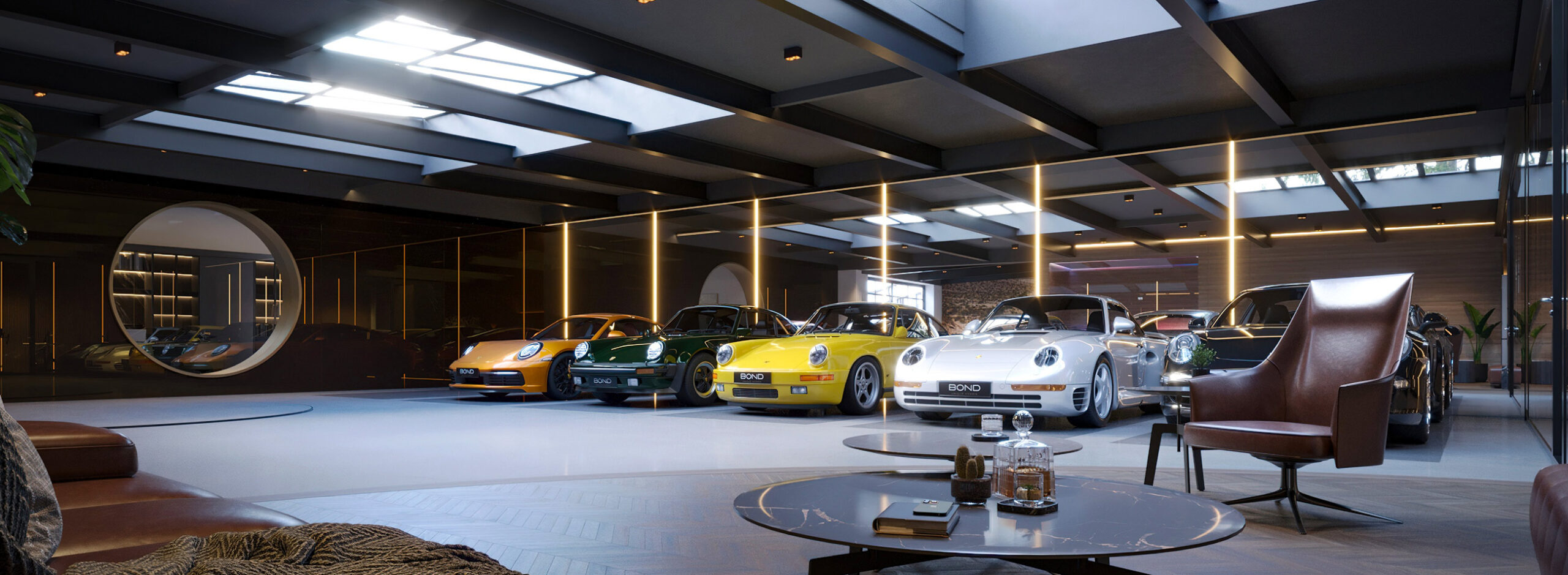 exklusive Garagengestaltung